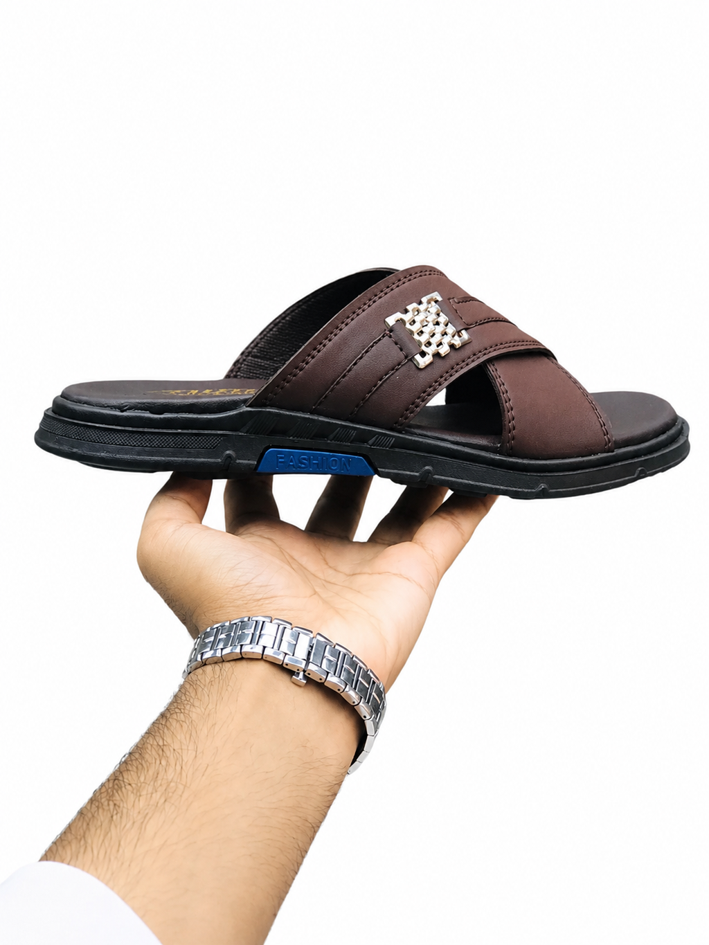 Cross Elite Comfort Slides – Black & Brown