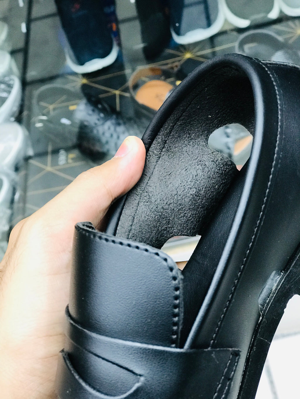 Leather Peshawari Loafer's for men