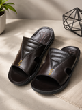 Water resistant leather Slippers for Men's