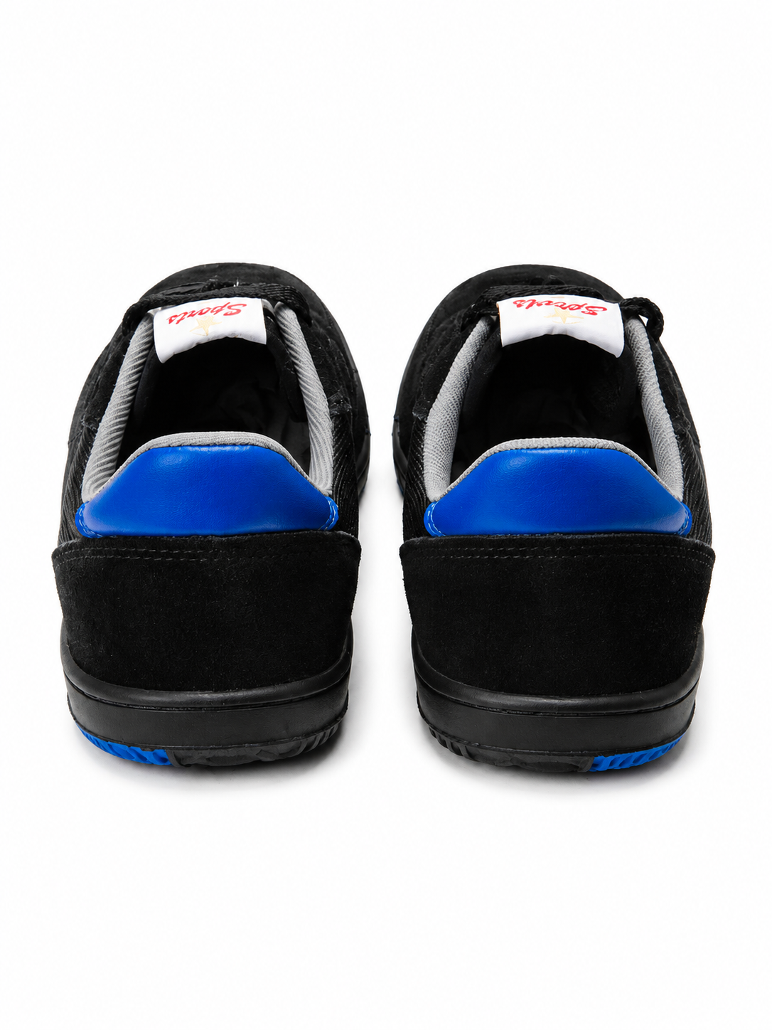 Servis Original Suede Casual Sneakers – BLACK | Men's