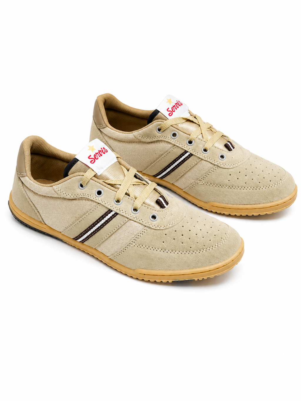 Servis Original Suede Casual Sneakers – CAMEL | Men's