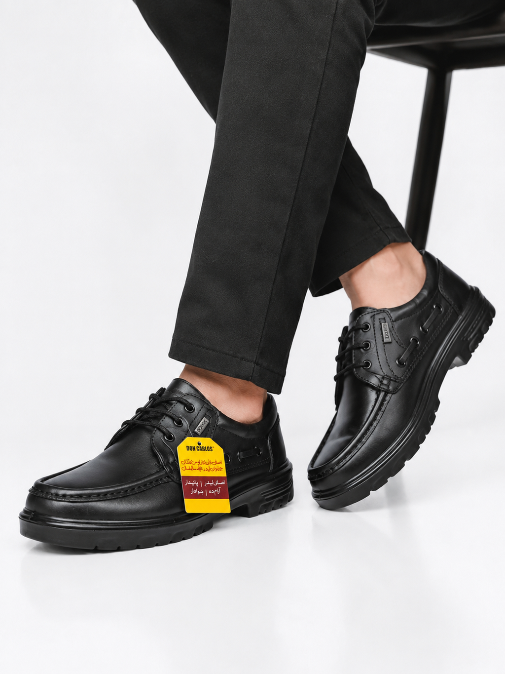 DON CARLOS Shoes | Servis | DC-DK-0005 | BLACK| Men's