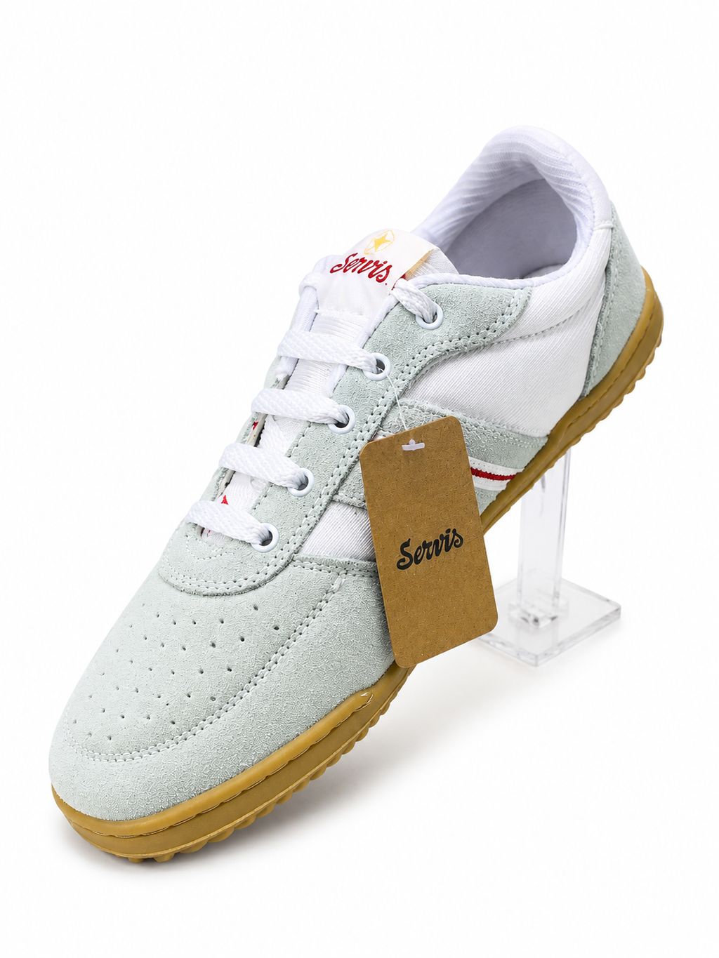 Servis Original Suede Casual Sneakers – White | Men's