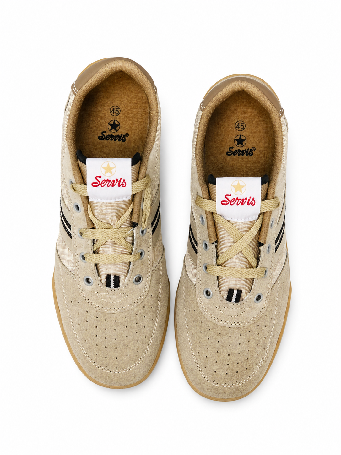 Servis Original Suede Casual Sneakers – CAMEL | Men's