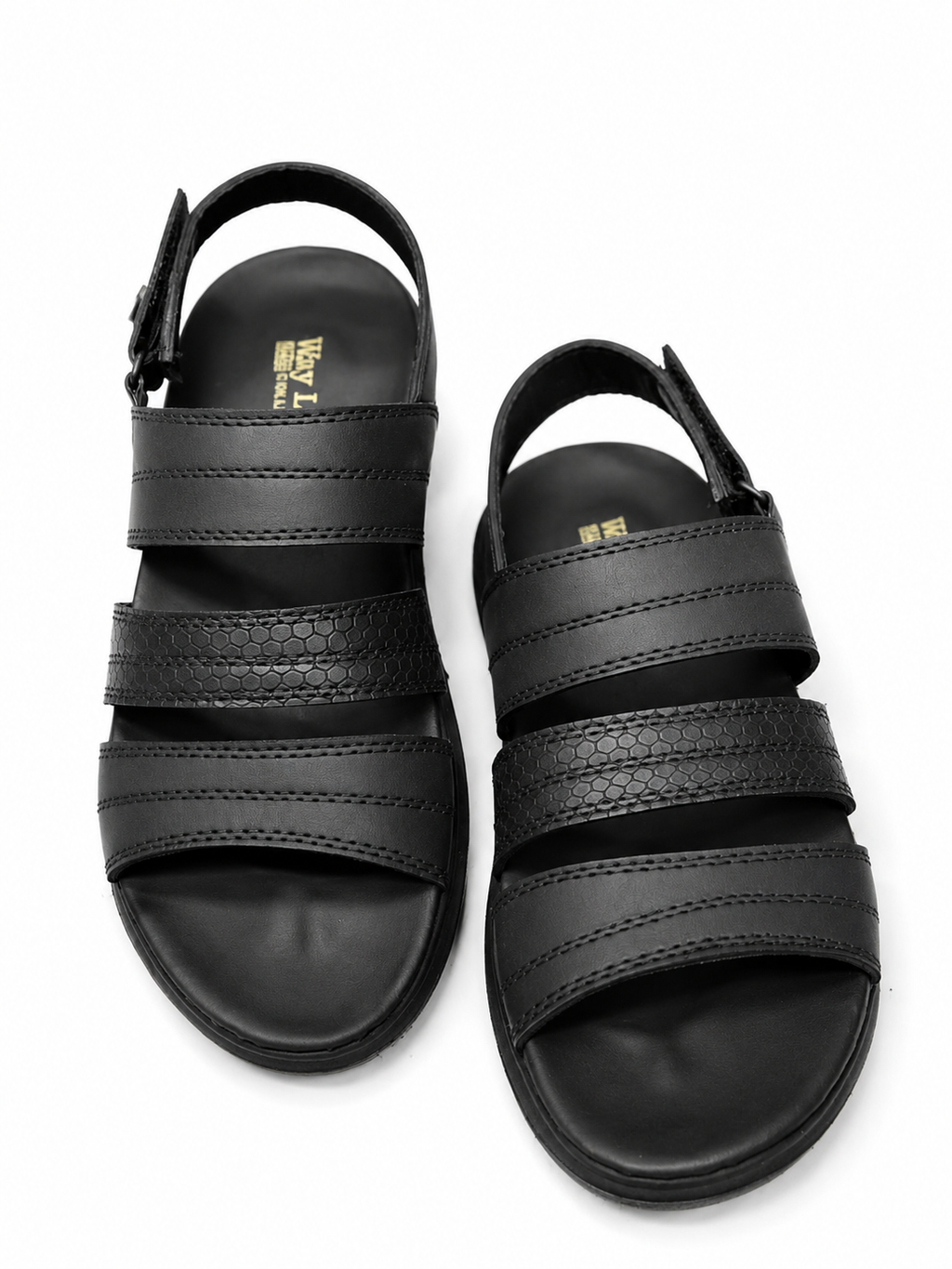 Premium Men's Comfort Sandals – Black & Brown