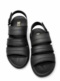 Premium Men's Comfort Sandals – Black & Brown