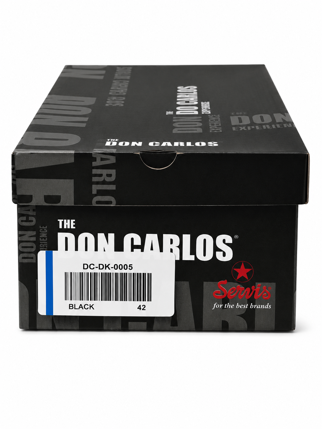 DON CARLOS Shoes | Servis | DC-DK-0005 | BLACK| Men's