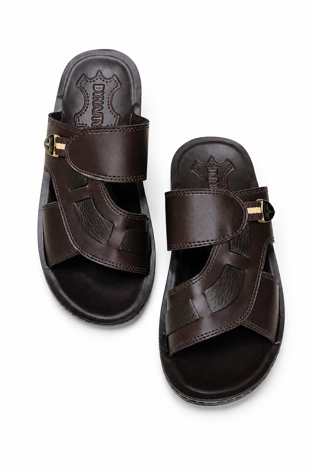Waterproof premium Leather Slides