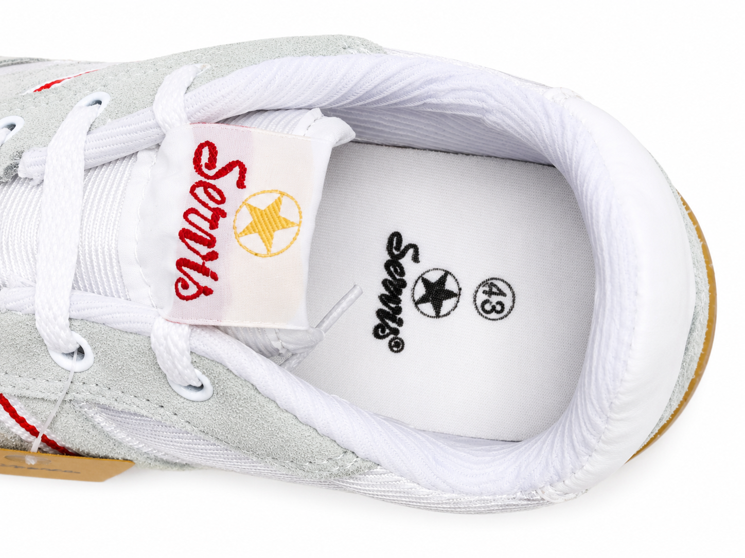 Servis Original Suede Casual Sneakers – White | Men's