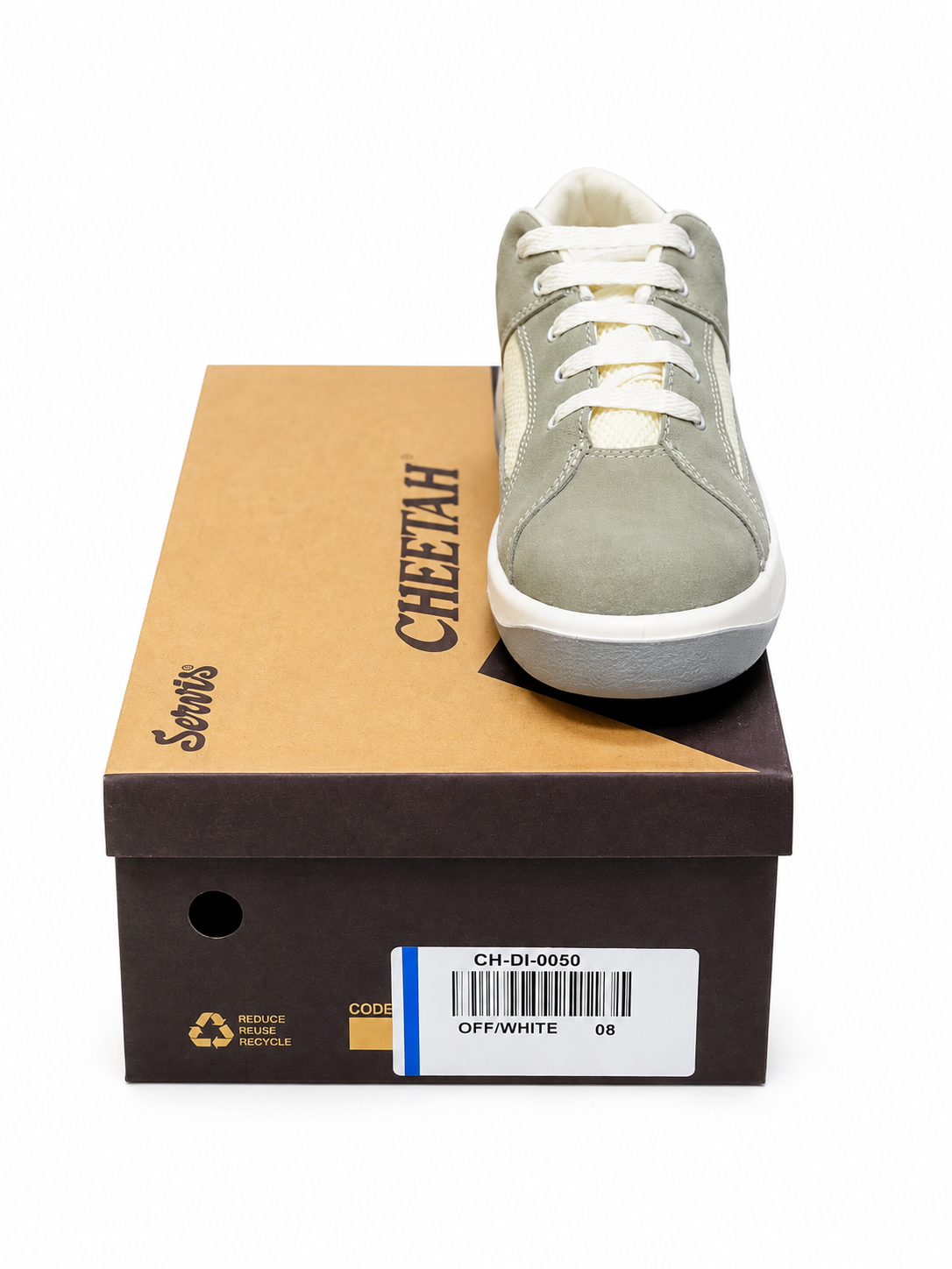 Cheetah-50 Black & off-white| Servis | Men's Casual Sneakers
