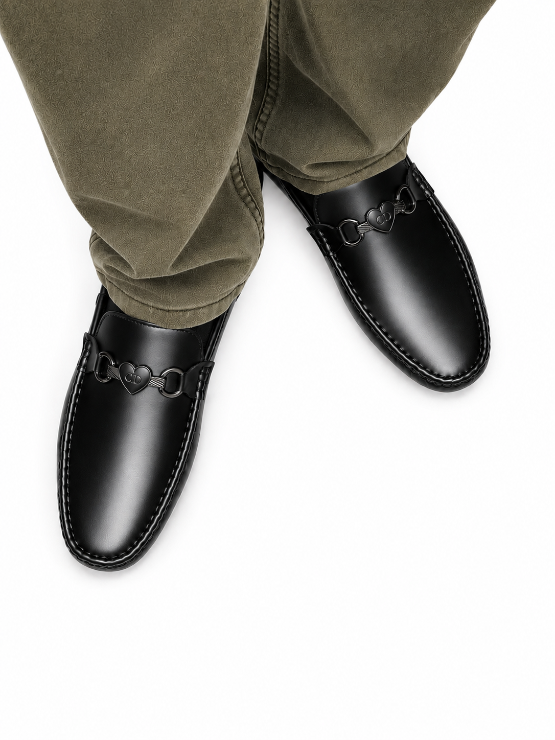 Men's Premium Leather Loafers – Black