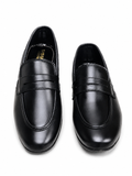 Premium Penny Loafers for Men | Classic Formal Slip-On Shoes (Black & Brown)