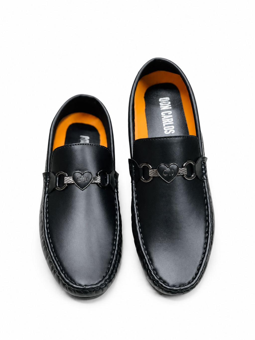 Men's Premium Leather Loafers – Black