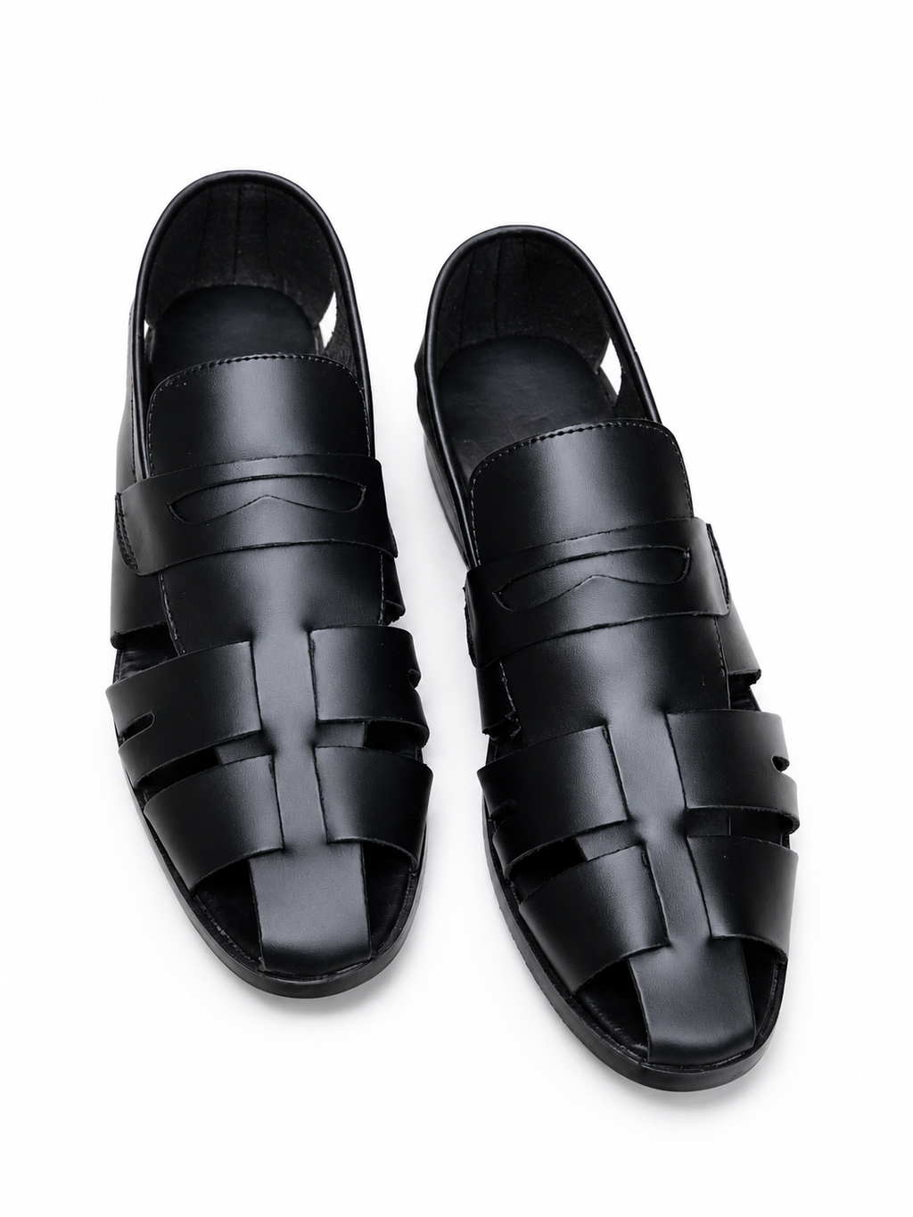 Leather Peshawari Loafer's for men